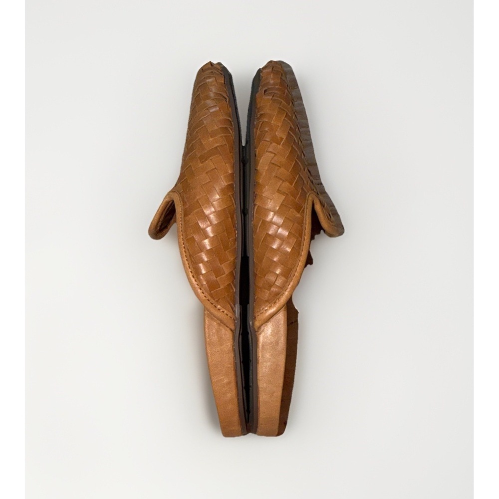 Olukai Mi'i Mule Women's Size 11!Woven Leather Slip-On Kukui Brown $180 MSRP - Picture 5 of 10